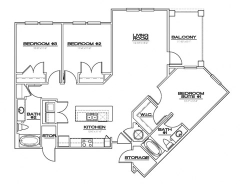 a blueprint of a floor plan of a house